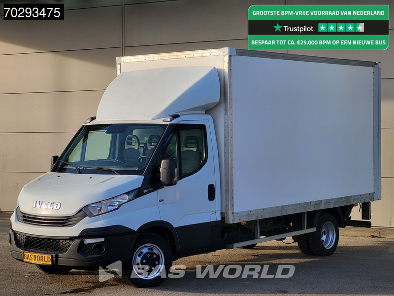 Iveco Daily 35C16 Laadklep Dubbellucht Bakwagen Airco Cruise Euro6 Meubelbak Koffer 20m3 Airco Cruise control - Фургон с закрытым кузовом: фото 1 Iveco Daily 35C16 Laadklep Dubbellucht Bakwagen Airco Cruise Euro6 Meubelbak Koffer 20m3 Airco Cruise control - Фургон с закрытым кузовом: фото 1