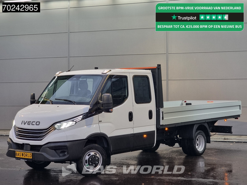 Iveco Daily 35C18 3.0 180PK Nwe model 2025 Dubbel Cabine Open laadbak Navi ACC LED 3,5T Trekvermogen Pritsche Pickup Airco Dubbel cabine - Малотоннажный бортовой грузовик: фото 1 Iveco Daily 35C18 3.0 180PK Nwe model 2025 Dubbel Cabine Open laadbak Navi ACC LED 3,5T Trekvermogen Pritsche Pickup Airco Dubbel cabine - Малотоннажный бортовой грузовик: фото 1