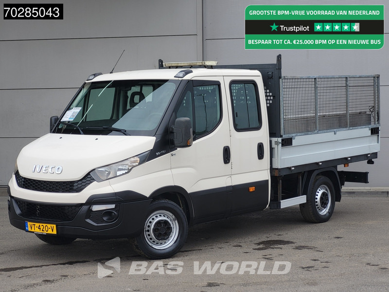 Iveco Daily 35S11 Open Laadbak met Kist Dubbel Cabine 3,5t Trekhaak Airco Pickup Pritsche Open Box Airco Trekhaak - Малотоннажный бортовой грузовик: фото 1 Iveco Daily 35S11 Open Laadbak met Kist Dubbel Cabine 3,5t Trekhaak Airco Pickup Pritsche Open Box Airco Trekhaak - Малотоннажный бортовой грузовик: фото 1
