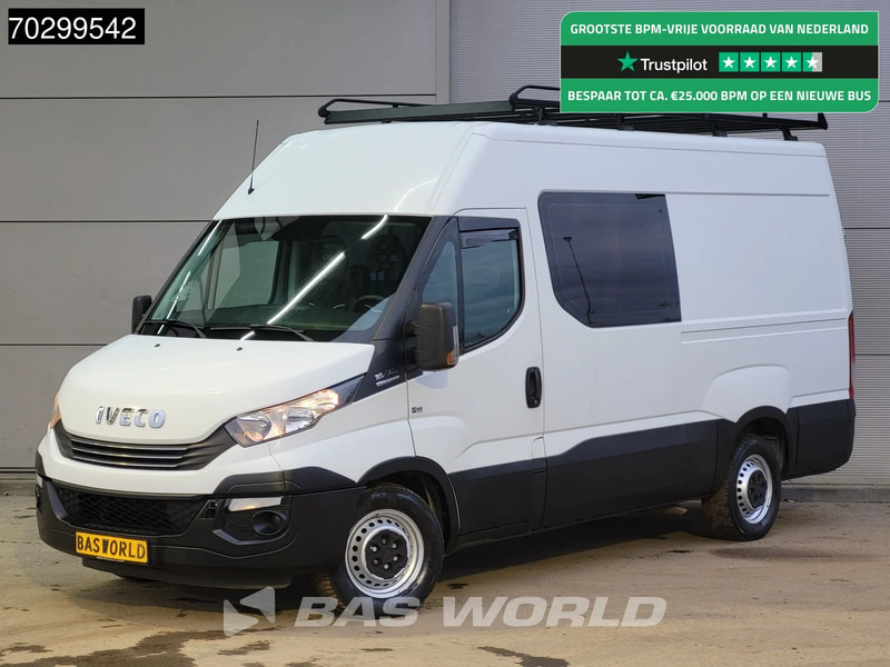 Iveco Daily 35S14 Dubbel Cabine Automaat L2H2 3,5t Trekhaak Airco Cruise Camera Imperiaal Euro6 L2 DC Doka Mixto Airco Trekhaak Cruise contr - Цельнометаллический фургон: фото 1 Iveco Daily 35S14 Dubbel Cabine Automaat L2H2 3,5t Trekhaak Airco Cruise Camera Imperiaal Euro6 L2 DC Doka Mixto Airco Trekhaak Cruise contr - Цельнометаллический фургон: фото 1