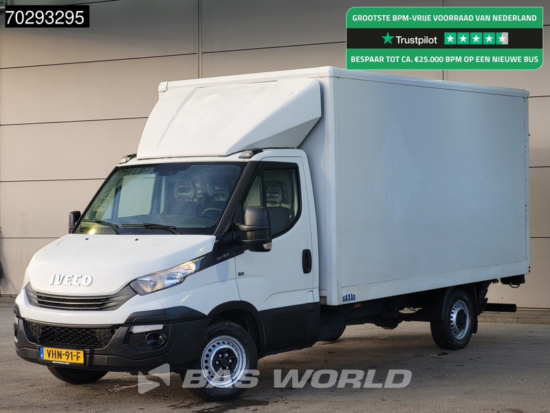 Iveco Daily 35S16 Laadklep 3,5t Trekhaak Bakwagen Airco Euro6 Meubelbak Koffer 19m3 Airco Trekhaak - Фургон с закрытым кузовом: фото 1 Iveco Daily 35S16 Laadklep 3,5t Trekhaak Bakwagen Airco Euro6 Meubelbak Koffer 19m3 Airco Trekhaak - Фургон с закрытым кузовом: фото 1