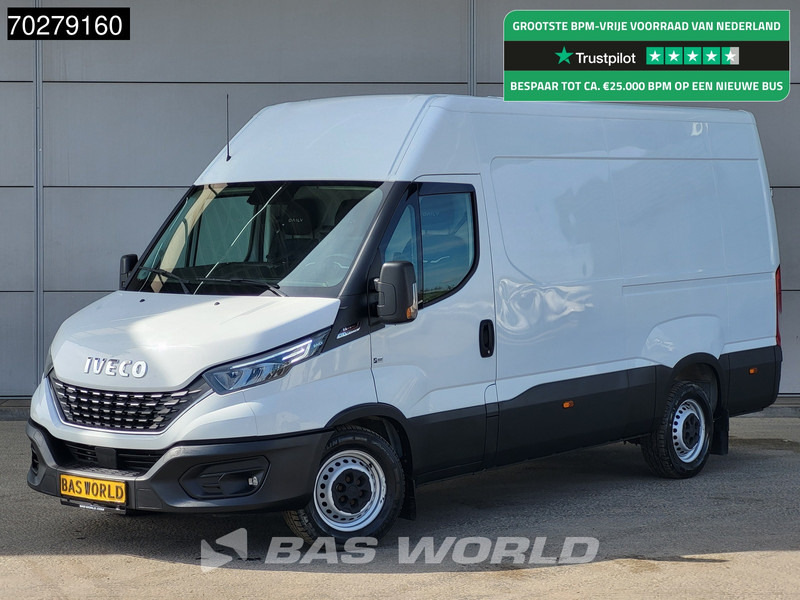 Iveco Daily 35S21 3.0L Automaat 210PK L2H2 3,5t Trekhaak LED Airco Cruise Camera Euro6 L2 12m3 Airco Trekhaak Cruise control - Цельнометаллический фургон: фото 1 Iveco Daily 35S21 3.0L Automaat 210PK L2H2 3,5t Trekhaak LED Airco Cruise Camera Euro6 L2 12m3 Airco Trekhaak Cruise control - Цельнометаллический фургон: фото 1