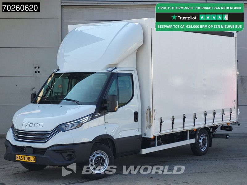 Iveco Daily 35S21 3.0L Automaat Schuifzeilen Laadklep 210PK 2025-Model ACC LED CarPlay Euro6 Schuifzeil Koffer Meubelbak Bakwagen 23m3 Airco - Тентованный фургон: фото 1 Iveco Daily 35S21 3.0L Automaat Schuifzeilen Laadklep 210PK 2025-Model ACC LED CarPlay Euro6 Schuifzeil Koffer Meubelbak Bakwagen 23m3 Airco - Тентованный фургон: фото 1