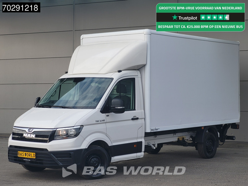 MAN TGE 3.140 Laadklep Automaat Bakwagen Airco Cruise Camera Euro6 Meubelbak Koffer 20m3 Airco Cruise control - Фургон с закрытым кузовом: фото 1 MAN TGE 3.140 Laadklep Automaat Bakwagen Airco Cruise Camera Euro6 Meubelbak Koffer 20m3 Airco Cruise control - Фургон с закрытым кузовом: фото 1
