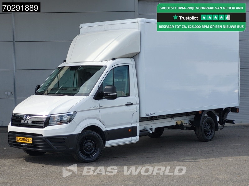 MAN TGE 3.140 Laadklep Automaat Bakwagen Airco Cruise Camera Euro6 Meubelbak Koffer 20m3 Airco Cruise control - Фургон с закрытым кузовом: фото 1 MAN TGE 3.140 Laadklep Automaat Bakwagen Airco Cruise Camera Euro6 Meubelbak Koffer 20m3 Airco Cruise control - Фургон с закрытым кузовом: фото 1