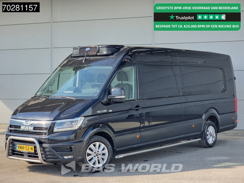 MAN TGE 3.180 Koelwagen Bi-Temp Vriezer Automaat Carrier Pulsor 400mt 230V stekker Trekhaak ACC LED Navi Airco Camera Parkeersensoren Koel Koe - Фургон-рефрижератор: фото 1 MAN TGE 3.180 Koelwagen Bi-Temp Vriezer Automaat Carrier Pulsor 400mt 230V stekker Trekhaak ACC LED Navi Airco Camera Parkeersensoren Koel Koe - Фургон-рефрижератор: фото 1