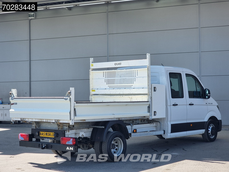 Малотоннажный бортовой грузовик MAN TGE 5.120 Open Laadbak met Kist Dubbel Cabine Dubbellucht 3,5t Trekhaak Navi Airco Cruise Camera Pritsche Pickup Open Box m3 Airco Dubbel: фото 6