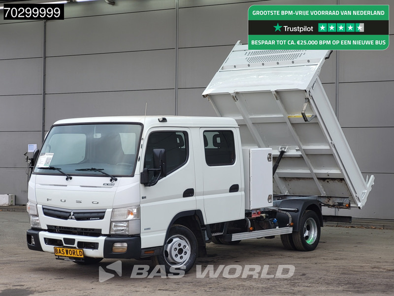 Mitsubishi Canter 3C15 3.0L Kipper met Kist Dubbel Cabine Dubbellucht 3,5t Trekhaak 150PK Airco Euro6 Tipper Benne Kieper Airco Trekhaak - Малотоннажный самосвал: фото 1 Mitsubishi Canter 3C15 3.0L Kipper met Kist Dubbel Cabine Dubbellucht 3,5t Trekhaak 150PK Airco Euro6 Tipper Benne Kieper Airco Trekhaak - Малотоннажный самосвал: фото 1