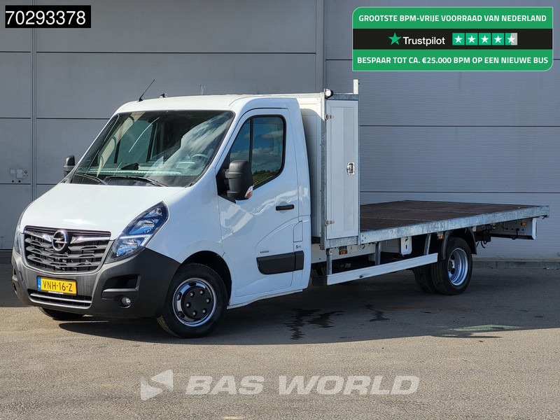 Opel Movano 165PK Open Laadbak 3,5t Trekhaak LED Navi Airco Cruise Euro6 Pritsche Pickup Airco Trekhaak Cruise control - Малотоннажный бортовой грузовик: фото 1 Opel Movano 165PK Open Laadbak 3,5t Trekhaak LED Navi Airco Cruise Euro6 Pritsche Pickup Airco Trekhaak Cruise control - Малотоннажный бортовой грузовик: фото 1