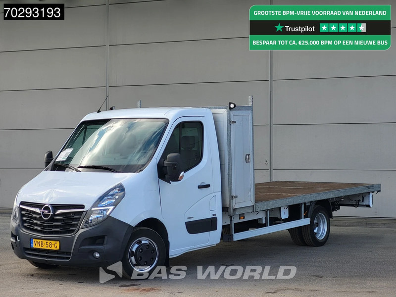 Opel Movano 165PK Open Laadbak Dubbellucht 3,5t Trekhaak LED Navi Airco Cruise Euro6 Pritsche Pickup Open Box Airco Trekhaak Cruise control - Малотоннажный бортовой грузовик: фото 1 Opel Movano 165PK Open Laadbak Dubbellucht 3,5t Trekhaak LED Navi Airco Cruise Euro6 Pritsche Pickup Open Box Airco Trekhaak Cruise control - Малотоннажный бортовой грузовик: фото 1