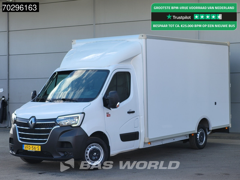 Фургон с закрытым кузовом Renault Master 145PK Bakwagen Lowliner Navi LED Airco Cruise Camera Euro6 APK 01-2026 Meubelbak Koffer Verkoopwagen Foodtruck Paardenwagen 21m3 Airco: фото 1