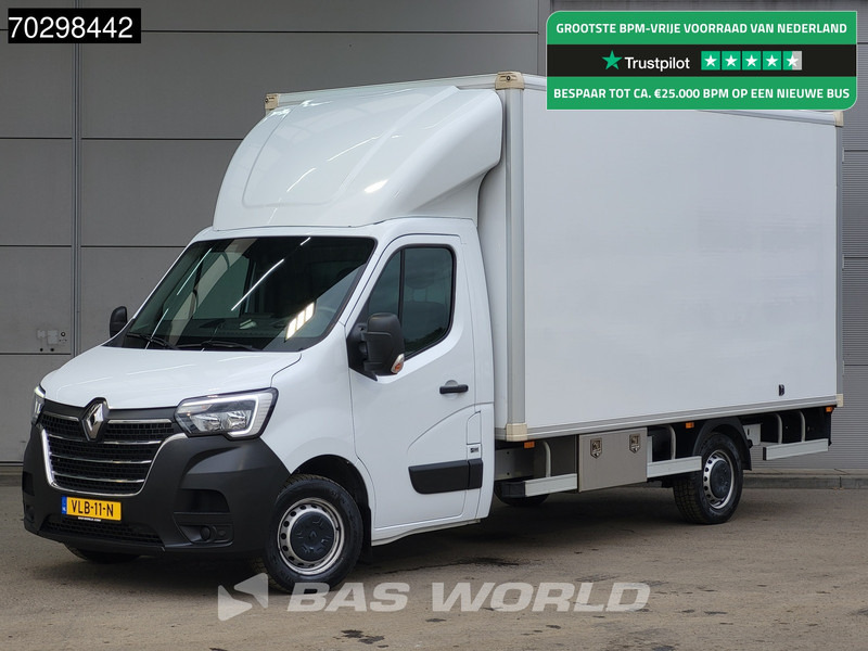 Renault Master 145PK Luchtvering Bakwagen LED Navi Airco Cruise APK 07-2026 Euro6 Meubelbak Koffer Airco Cruise control - Фургон с закрытым кузовом: фото 1 Renault Master 145PK Luchtvering Bakwagen LED Navi Airco Cruise APK 07-2026 Euro6 Meubelbak Koffer Airco Cruise control - Фургон с закрытым кузовом: фото 1