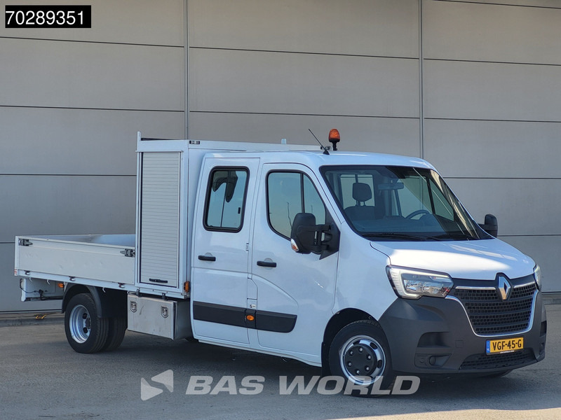 Renault Master 145PK Open Laadbak Dubbellucht 3,5t Trekhaak DC Dubbel Cabine Airco Cruise Euro6 Pritsche Pickup Open Box Airco Trekhaak Cruise contro - Малотоннажный бортовой грузовик: фото 3 Renault Master 145PK Open Laadbak Dubbellucht 3,5t Trekhaak DC Dubbel Cabine Airco Cruise Euro6 Pritsche Pickup Open Box Airco Trekhaak Cruise contro - Малотоннажный бортовой грузовик: фото 3
