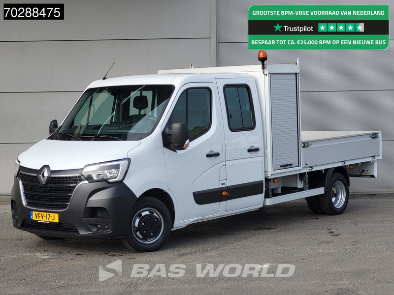 Renault Master 145PK Open Laadbak Dubbellucht 3,5t Trekhaak LED Airco Cruise Standkachel Euro6 Pritsche Pickup Open Box Airco Trekhaak Cruise control - Малотоннажный бортовой грузовик: фото 1 Renault Master 145PK Open Laadbak Dubbellucht 3,5t Trekhaak LED Airco Cruise Standkachel Euro6 Pritsche Pickup Open Box Airco Trekhaak Cruise control - Малотоннажный бортовой грузовик: фото 1
