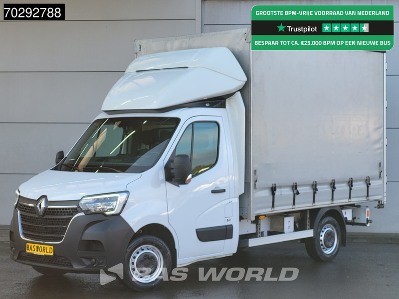 Renault Master 145PK Schuifzeilen Achterdeuren Bakwagen LED Airco Cruise Euro6 Meubelbak Koffer Zeilen Zeilenwagen Schuifzeil Airco Cruise control - Тентованный фургон: фото 1 Renault Master 145PK Schuifzeilen Achterdeuren Bakwagen LED Airco Cruise Euro6 Meubelbak Koffer Zeilen Zeilenwagen Schuifzeil Airco Cruise control - Тентованный фургон: фото 1