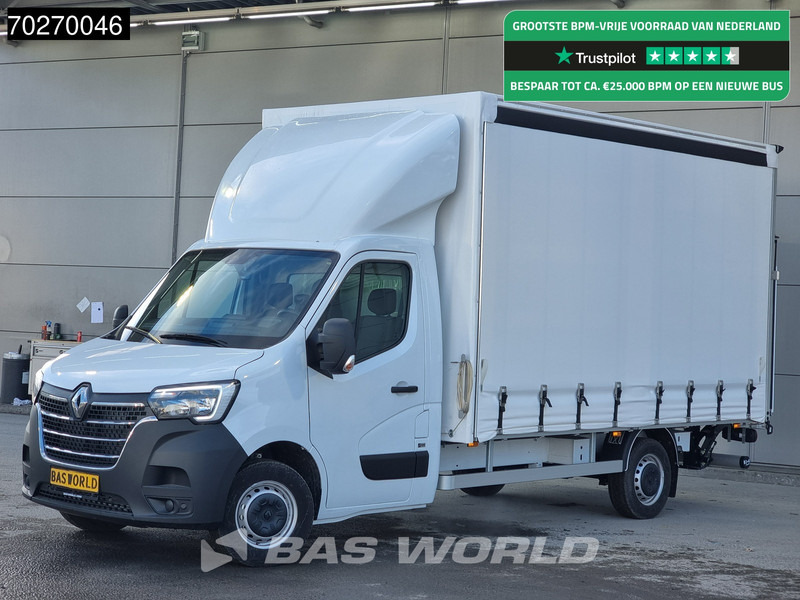 Renault Master 165PK Laadklep Schuifzeil Airco Cruise Bakwagen Meubelbak Zeilenwagen Schuifzeilen Plane 22m3 Airco Cruise control - Тентованный фургон: фото 1 Renault Master 165PK Laadklep Schuifzeil Airco Cruise Bakwagen Meubelbak Zeilenwagen Schuifzeilen Plane 22m3 Airco Cruise control - Тентованный фургон: фото 1