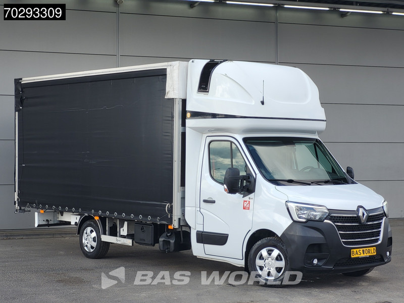 Renault Master 165PK Schuifzeilen RED-edition LED Airco Cruise Standkachel Euro6 Zeilen Zeil Curtainsides Zeilenwagen Plane Bakwagen Koffer 25m3 Airc - Тентованный фургон: фото 3 Renault Master 165PK Schuifzeilen RED-edition LED Airco Cruise Standkachel Euro6 Zeilen Zeil Curtainsides Zeilenwagen Plane Bakwagen Koffer 25m3 Airc - Тентованный фургон: фото 3