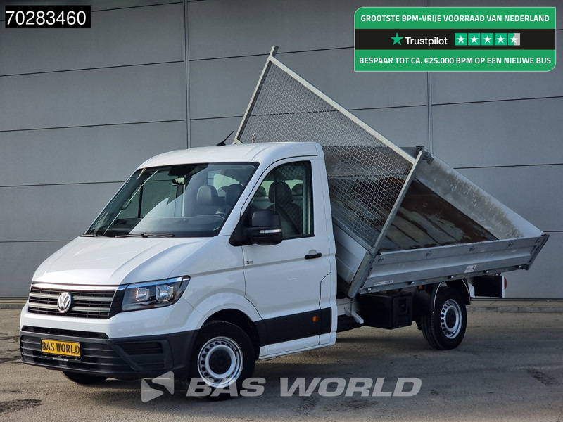 Volkswagen Crafter 140pk Automaat Open Laadbak Trekhaak Airco Euro6 Pritsche Open Box Pickup Airco Trekhaak - Малотоннажный бортовой грузовик: фото 1 Volkswagen Crafter 140pk Automaat Open Laadbak Trekhaak Airco Euro6 Pritsche Open Box Pickup Airco Trekhaak - Малотоннажный бортовой грузовик: фото 1