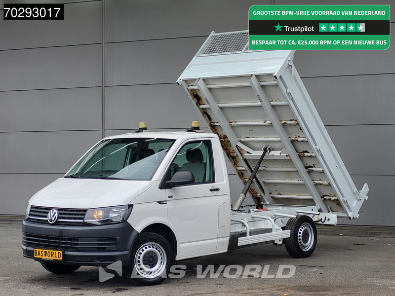 Volkswagen Transporter 150PK Kipper Trekhaak Euro6 Tipper Benne Kieper Trekhaak - Малотоннажный бортовой грузовик: фото 1 Volkswagen Transporter 150PK Kipper Trekhaak Euro6 Tipper Benne Kieper Trekhaak - Малотоннажный бортовой грузовик: фото 1