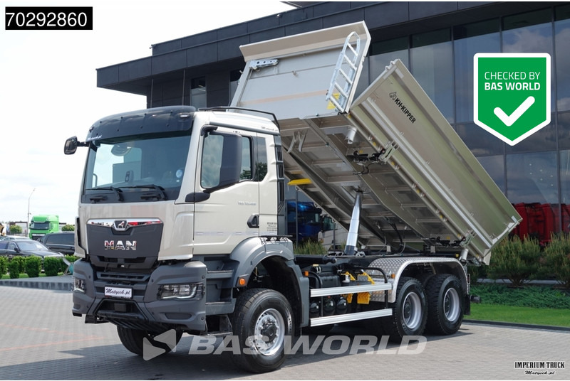 MAN TGS 33.480 TGS 6X6 6x6 3-Way Kipper Big-Axle Euro 6 - Самосвал: фото 1 MAN TGS 33.480 TGS 6X6 6x6 3-Way Kipper Big-Axle Euro 6 - Самосвал: фото 1