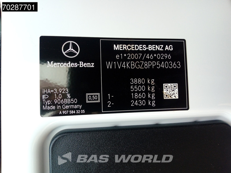 Фургон с закрытым кузовом Mercedes-Benz Sprinter 417 CDI MULTIPLE UNITS AVAILABLE 11m3 A/C: фото 17