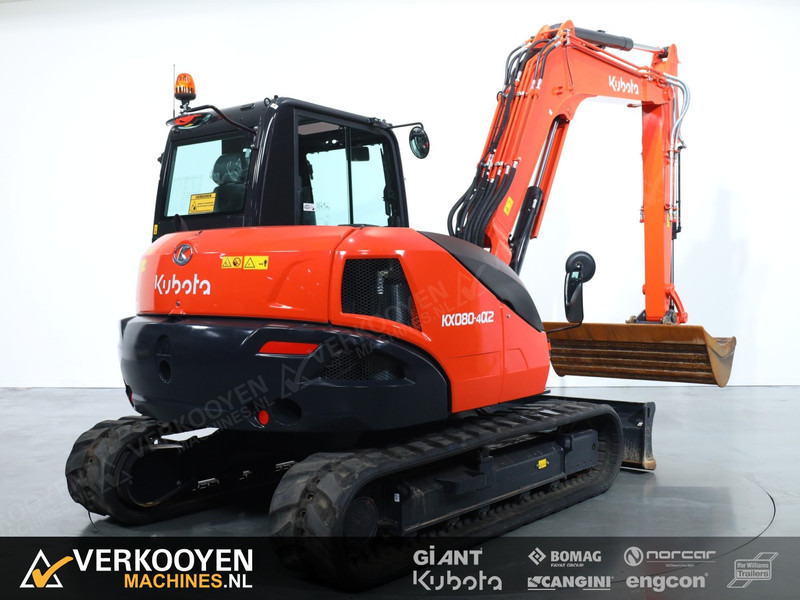 Kubota KX080-4a2 Mono - Мини-экскаватор: фото 5 Kubota KX080-4a2 Mono - Мини-экскаватор: фото 5