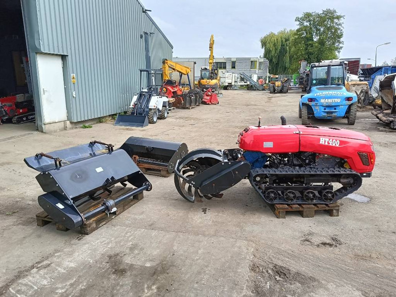 HT 400 remote controlled tracked robot mower / tracto - Косилка: фото 3 HT 400 remote controlled tracked robot mower / tracto - Косилка: фото 3