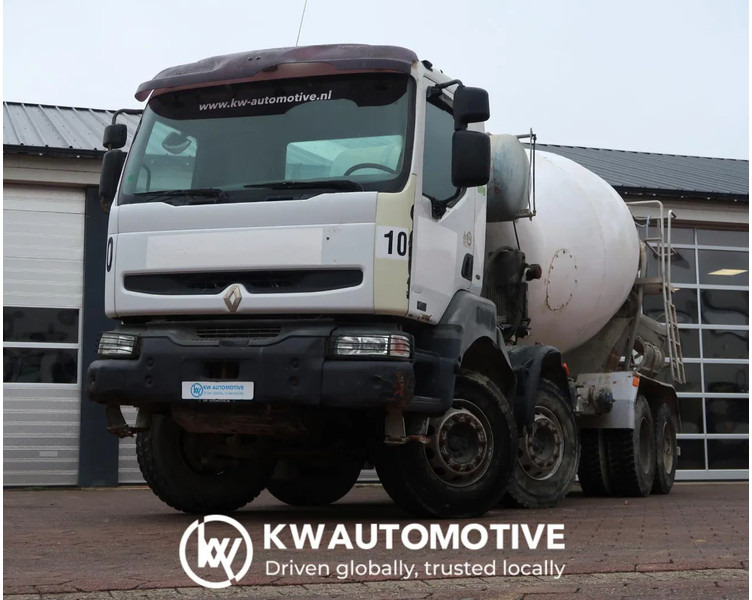 Renault Kerax 370 8X4/ MIXER/ BARYVAL 9 M3/ CRUISE CONTROL/ - Автобетоносмеситель: фото 1 Renault Kerax 370 8X4/ MIXER/ BARYVAL 9 M3/ CRUISE CONTROL/ - Автобетоносмеситель: фото 1