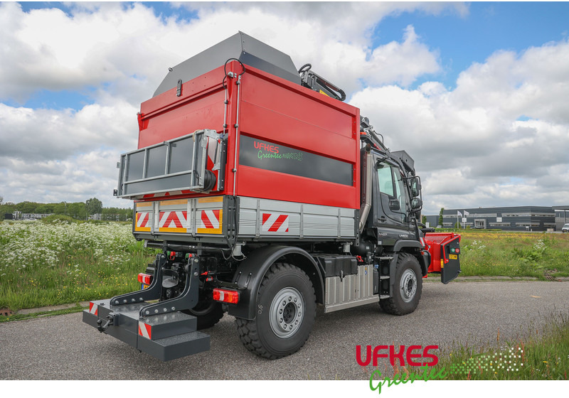Mercedes-Benz Unimog U 427 Greentec woodchipper combi - Фургон: фото 5 Mercedes-Benz Unimog U 427 Greentec woodchipper combi - Фургон: фото 5
