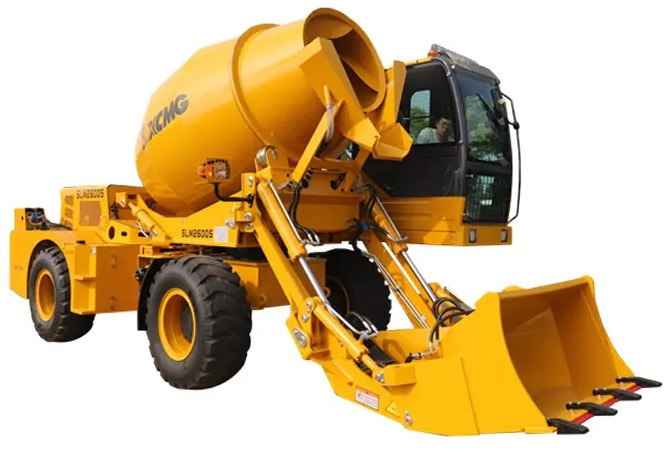 XCMG Official SLM2600S 2.6cbm Concrete Mixer Mobile Self Loading Concrete Mixer Truck - Автобетоносмеситель: фото 2 XCMG Official SLM2600S 2.6cbm Concrete Mixer Mobile Self Loading Concrete Mixer Truck - Автобетоносмеситель: фото 2