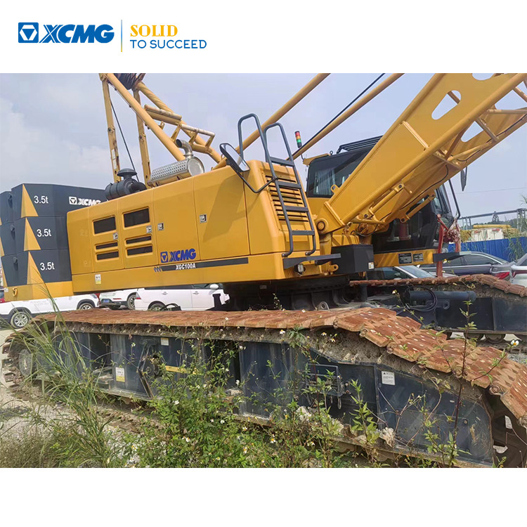 XCMG Official Used 100 Ton Mobile Crane XGC100A Hydraulic Lattice Boom Crawler Crane For Sale - Гусеничный кран: фото 1 XCMG Official Used 100 Ton Mobile Crane XGC100A Hydraulic Lattice Boom Crawler Crane For Sale - Гусеничный кран: фото 1