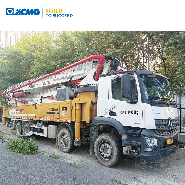 XCMG Official Used Concrete Pump Truck 58m HB58V Concrete Pump Machine For Sale - Автобетононасос: фото 1 XCMG Official Used Concrete Pump Truck 58m HB58V Concrete Pump Machine For Sale - Автобетононасос: фото 1
