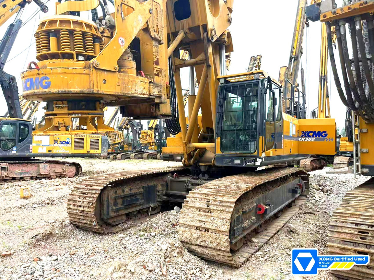 XCMG second hand crawler mobile rotary drilling rig sale in China - Буровая машина: фото 4 XCMG second hand crawler mobile rotary drilling rig sale in China - Буровая машина: фото 4