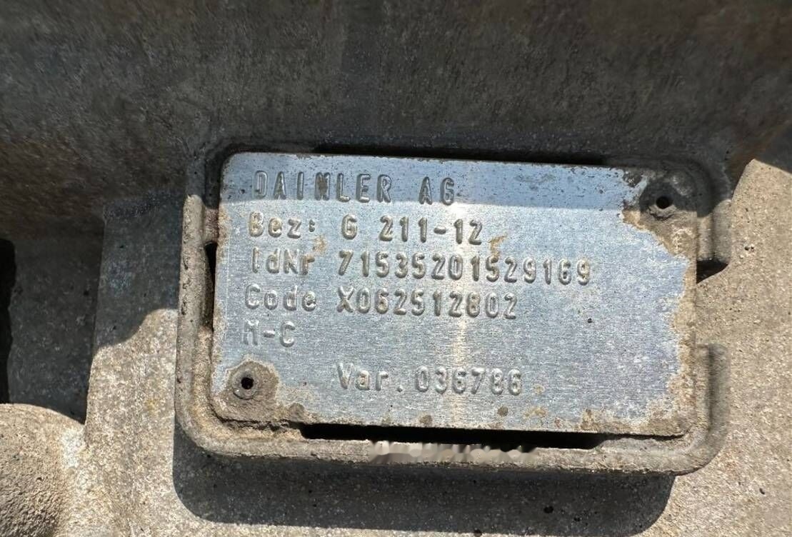 Mercedes-Benz ACTROS MP4 Eu.6 A9602616201 A9602616801 - Коробка передач для Грузовиков: фото 5 Mercedes-Benz ACTROS MP4 Eu.6 A9602616201 A9602616801 - Коробка передач для Грузовиков: фото 5