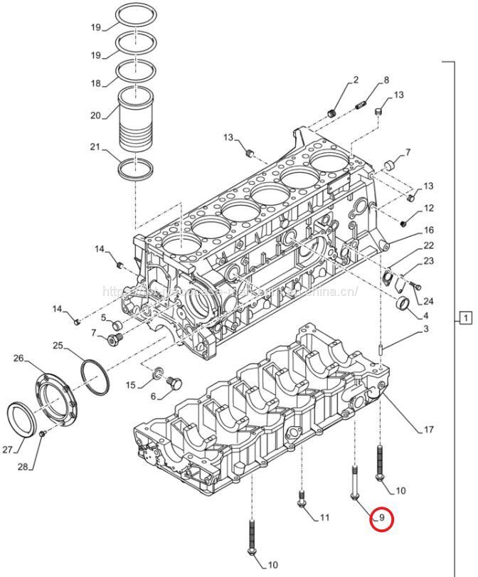FPT IVECO CASE Cursor11 F3GFE613A B001 5801863562/5801690111 screw 504370702 - Двигатель и запчасти: фото 1 FPT IVECO CASE Cursor11 F3GFE613A B001 5801863562/5801690111 screw 504370702 - Двигатель и запчасти: фото 1