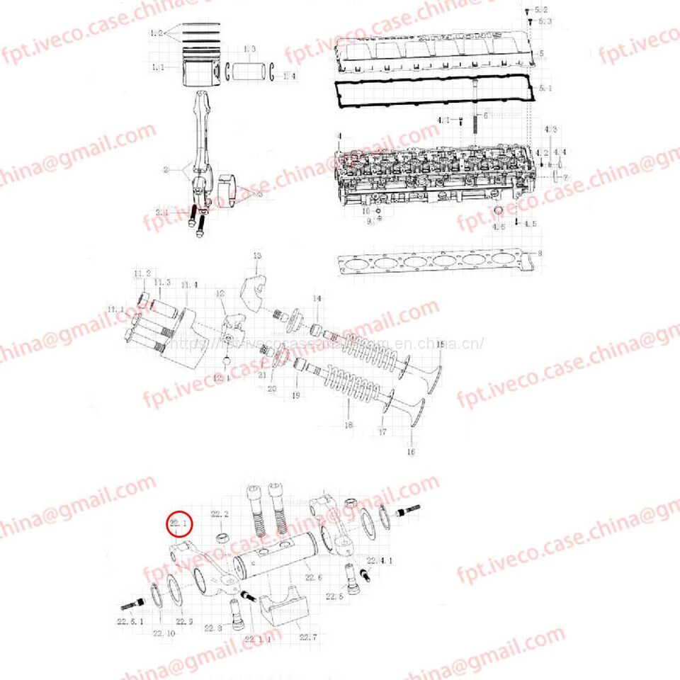 MAN D2066 Exhaust rocker arm assembly 04201-6004 - Двигатель и запчасти для Грузовиков: фото 1 MAN D2066 Exhaust rocker arm assembly 04201-6004 - Двигатель и запчасти для Грузовиков: фото 1