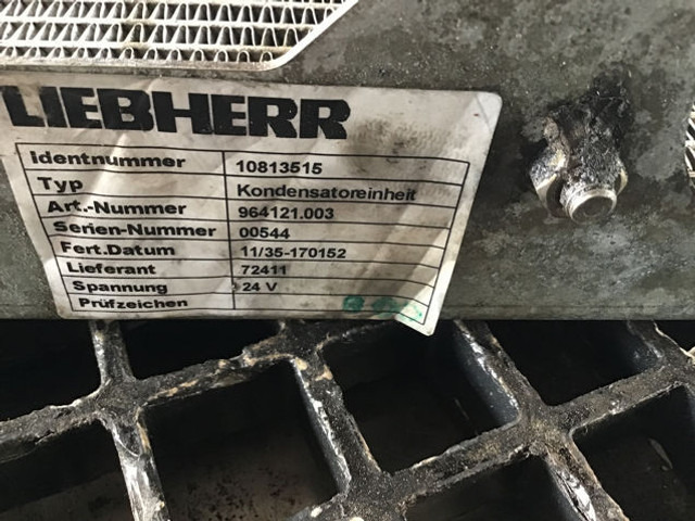 Liebherr A900C Li / A910 comp - Часть системы кондиционирования: фото 1 Liebherr A900C Li / A910 comp - Часть системы кондиционирования: фото 1