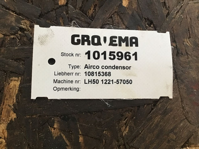 Liebherr A900C Li / A910 comp - Часть системы кондиционирования: фото 2 Liebherr A900C Li / A910 comp - Часть системы кондиционирования: фото 2