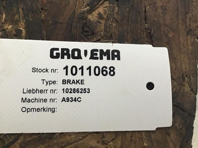 Liebherr Brake - Тормозной барабан: фото 3 Liebherr Brake - Тормозной барабан: фото 3