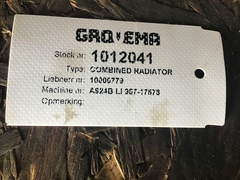 Liebherr Combined Radiator - Радиатор: фото 3 Liebherr Combined Radiator - Радиатор: фото 3