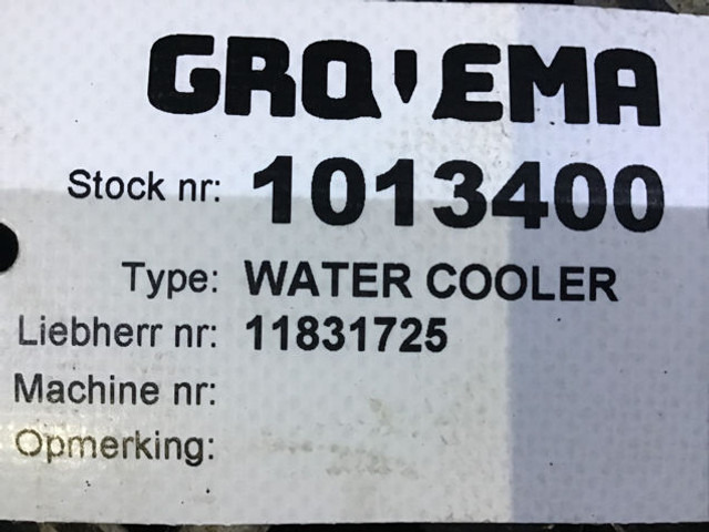 Liebherr Cooler - Радиатор: фото 5 Liebherr Cooler - Радиатор: фото 5