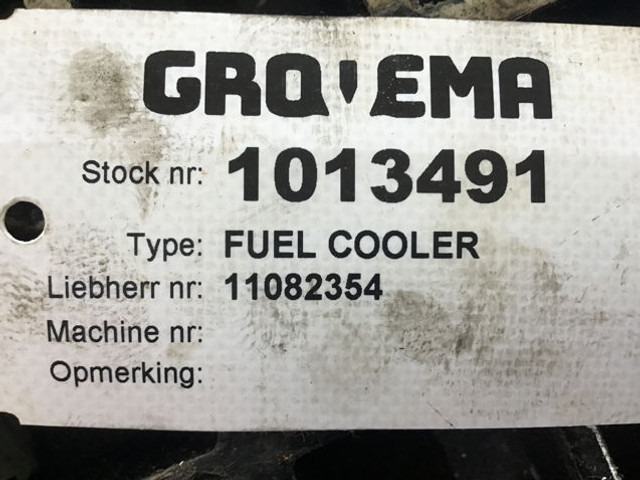 Liebherr Fuel Cooler - Масляный радиатор: фото 4 Liebherr Fuel Cooler - Масляный радиатор: фото 4