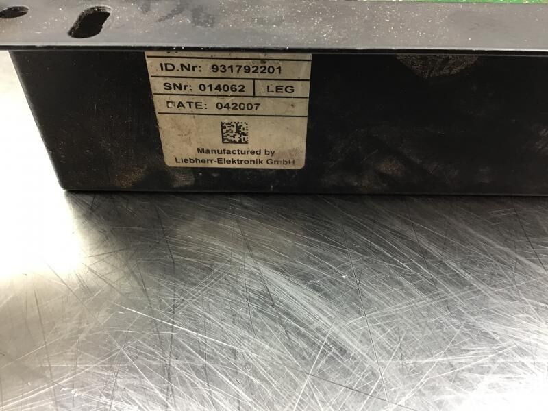 Liebherr R934 / R944 TR - Блок управления: фото 2 Liebherr R934 / R944 TR - Блок управления: фото 2