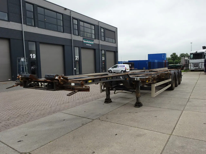Krone SD 27 / Container Chassis / BPW + Drum / 1x Extendable / 45 FT - Полуприцеп-контейнеровоз/ Сменный кузов: фото 4 Krone SD 27 / Container Chassis / BPW + Drum / 1x Extendable / 45 FT - Полуприцеп-контейнеровоз/ Сменный кузов: фото 4