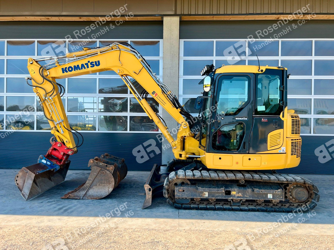 Komatsu PC88MR-10 Bagger 9t / 1835h / BJ2020 / TOP - Мини-экскаватор: фото 2 Komatsu PC88MR-10 Bagger 9t / 1835h / BJ2020 / TOP - Мини-экскаватор: фото 2