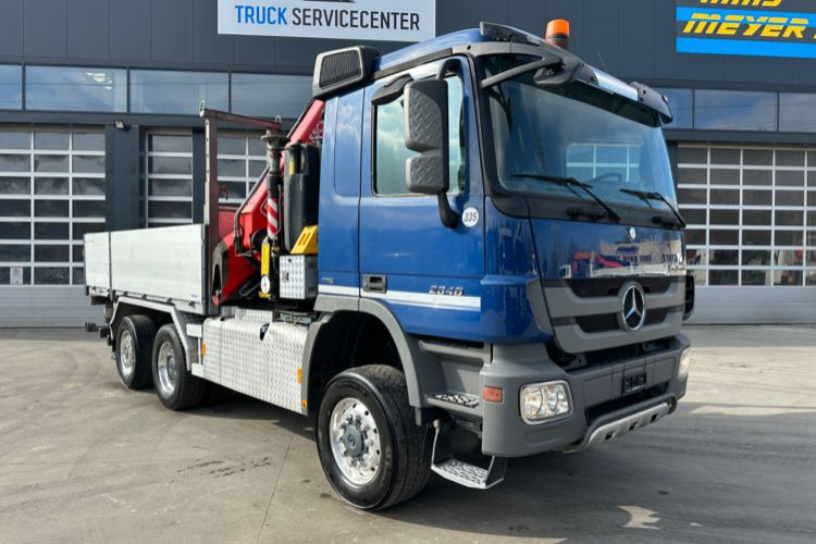 Mercedes-Benz Actros 2648 6x4/4 Fassi455 SZM/Pritsche - Автоманипулятор, Грузовик бортовой/ Платформа: фото 4 Mercedes-Benz Actros 2648 6x4/4 Fassi455 SZM/Pritsche - Автоманипулятор, Грузовик бортовой/ Платформа: фото 4