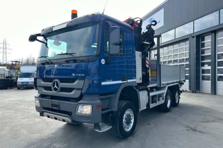 Mercedes-Benz Actros 2648 6x4/4 Fassi455 SZM/Pritsche - Автоманипулятор, Грузовик бортовой/ Платформа: фото 1 Mercedes-Benz Actros 2648 6x4/4 Fassi455 SZM/Pritsche - Автоманипулятор, Грузовик бортовой/ Платформа: фото 1