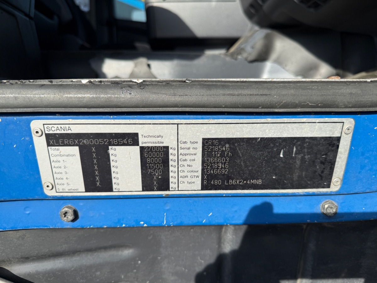 SCANIA R480 6x2 Alu в лизинг SCANIA R480 6x2 Alu: фото 18 SCANIA R480 6x2 Alu в лизинг SCANIA R480 6x2 Alu: фото 18