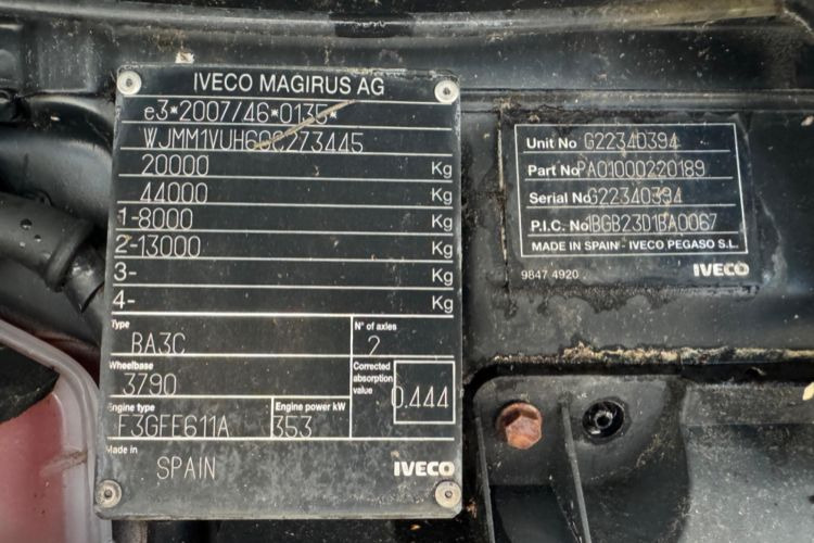 Iveco 480 4x2 Hydraulik & Kompressor  в лизинг Iveco 480 4x2 Hydraulik & Kompressor: фото 16