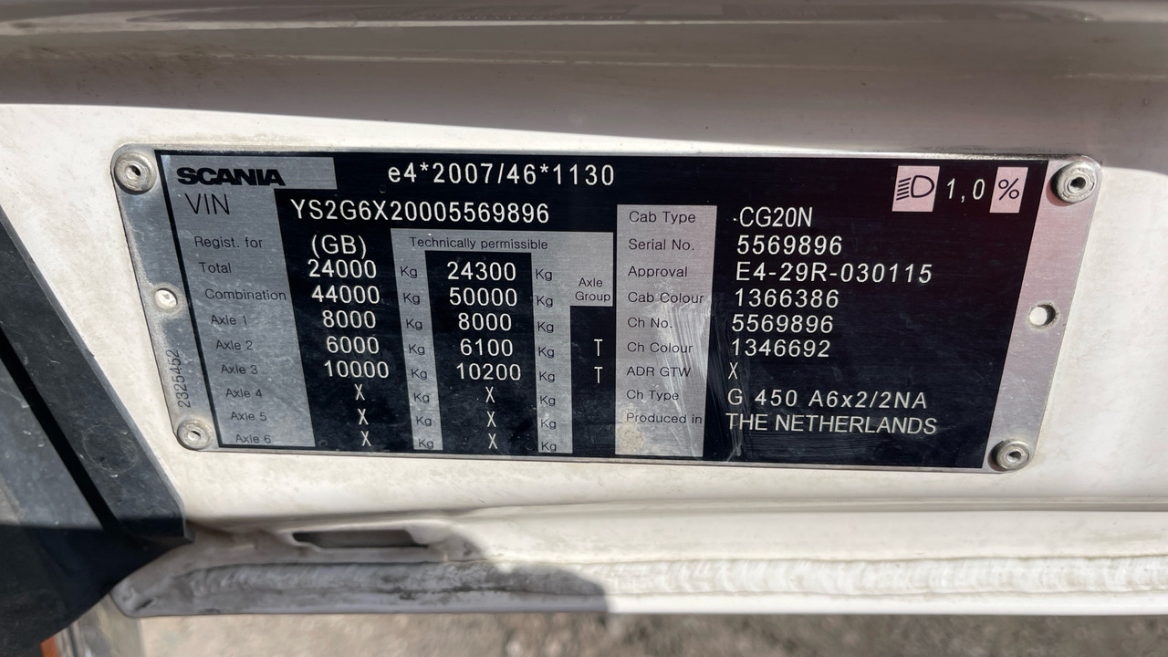Тягач Scania G 450: фото 12